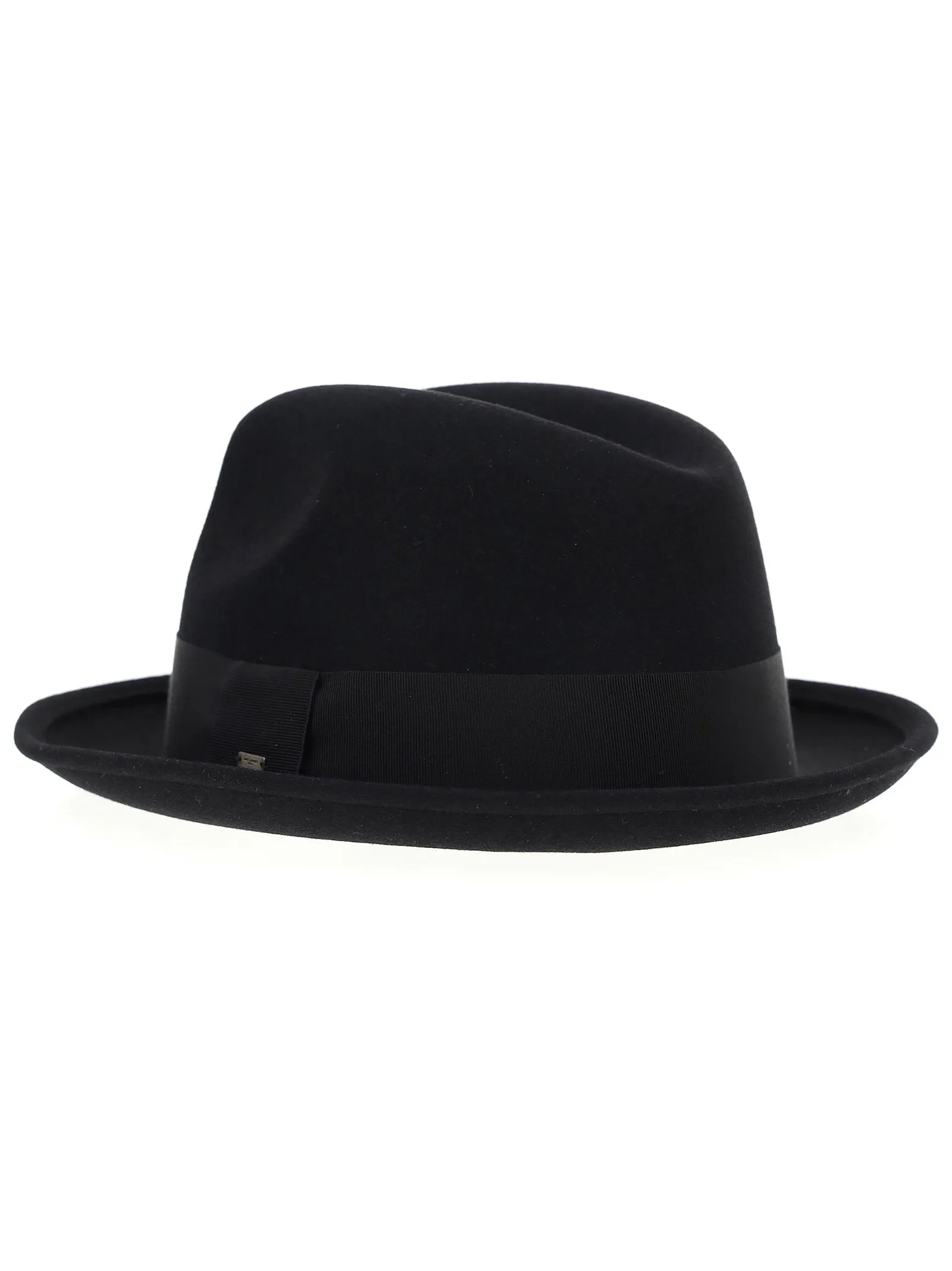 Saint Laurent Ribbon Detail Fedora Hat