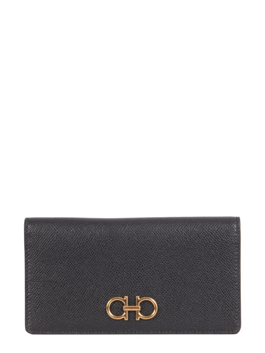 Salvatore Ferragamo Gancini Continental Wallet