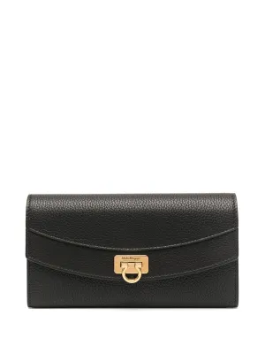 Salvatore Ferragamo Gancini Continental Wallet