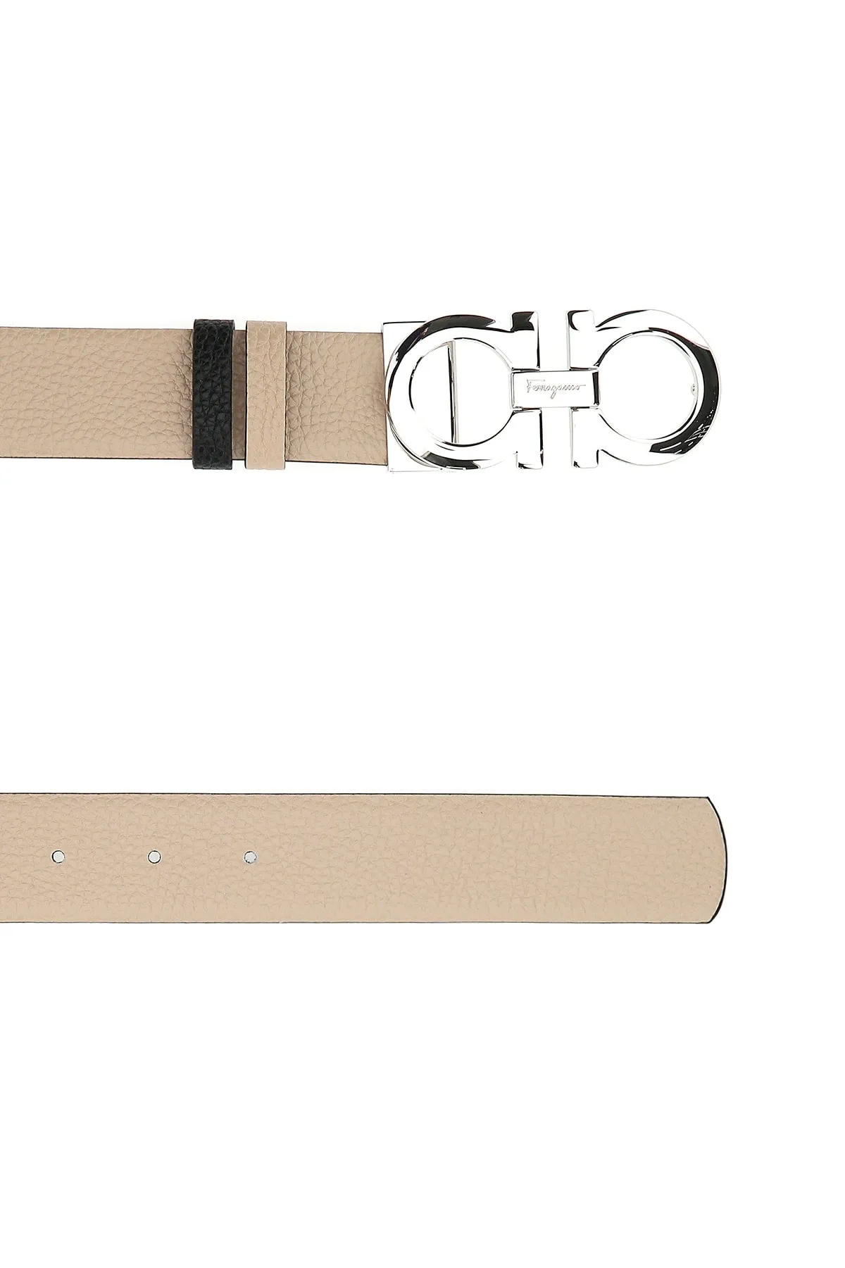 Salvatore Ferragamo Gancini Reversible Belt