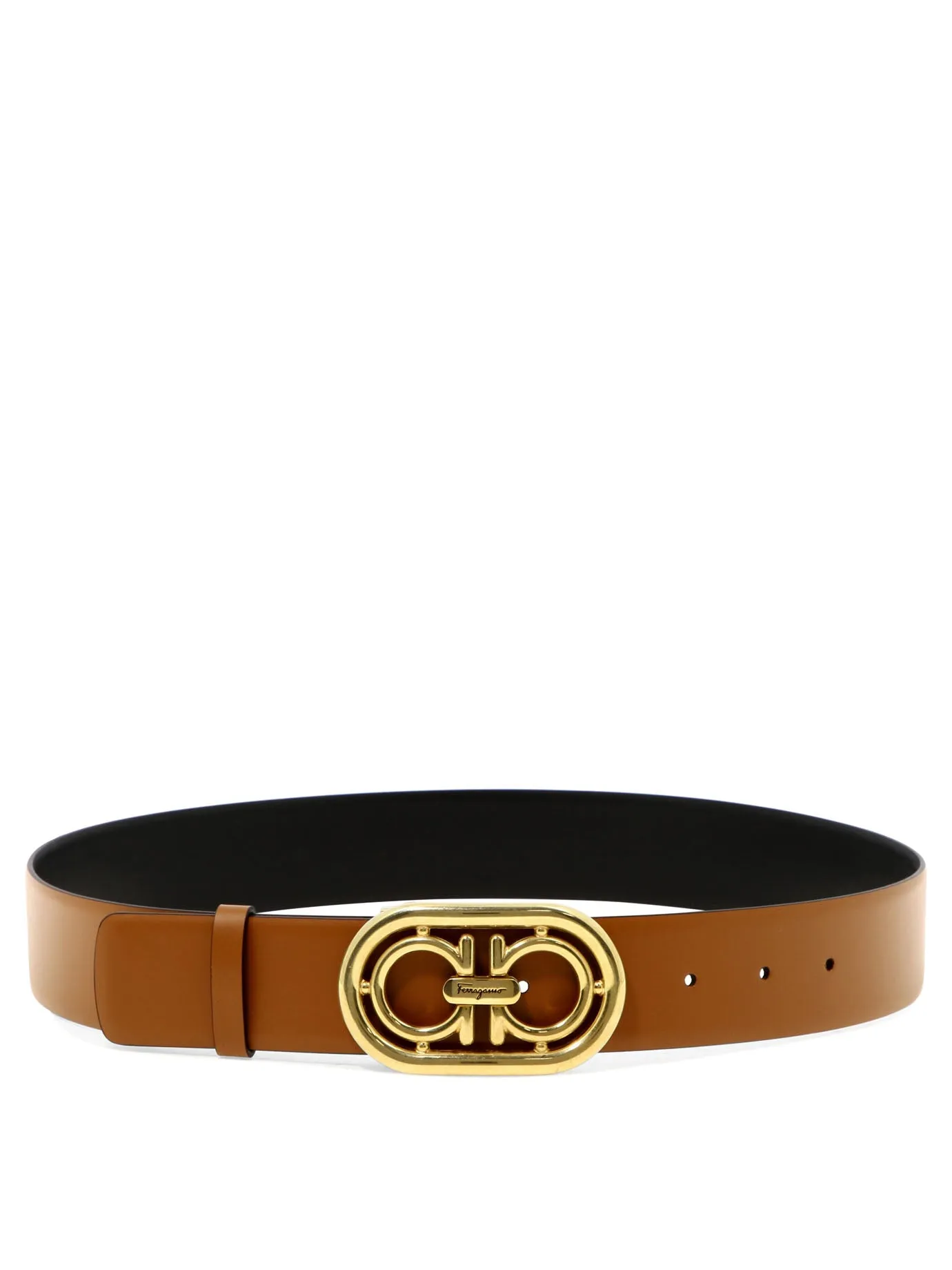 Salvatore Ferragamo Gancini Reversible Belt