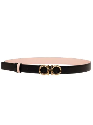 Salvatore Ferragamo Reversible Logo Plaque Buckle Belt