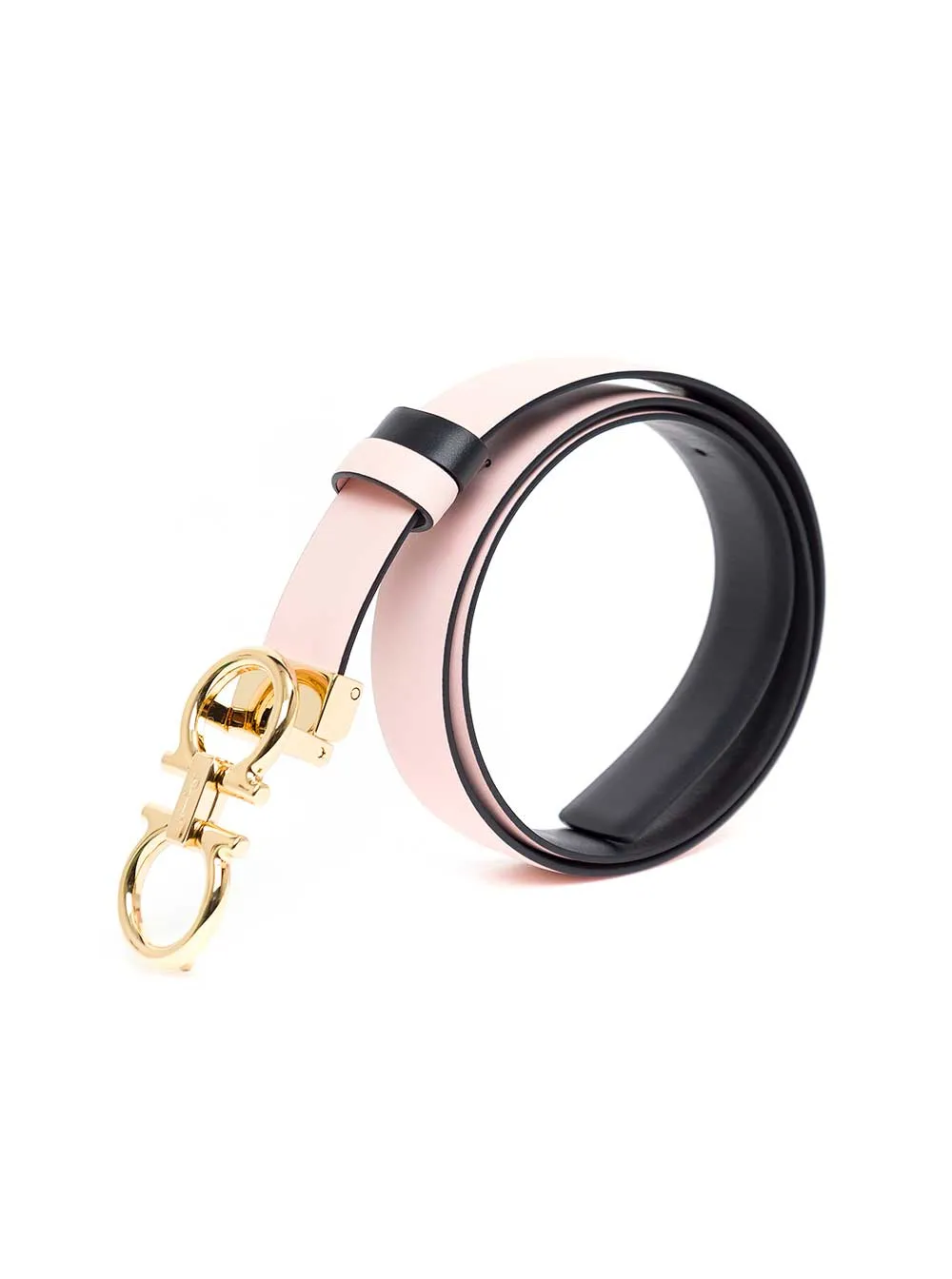 Salvatore Ferragamo Reversible Logo Plaque Buckle Belt