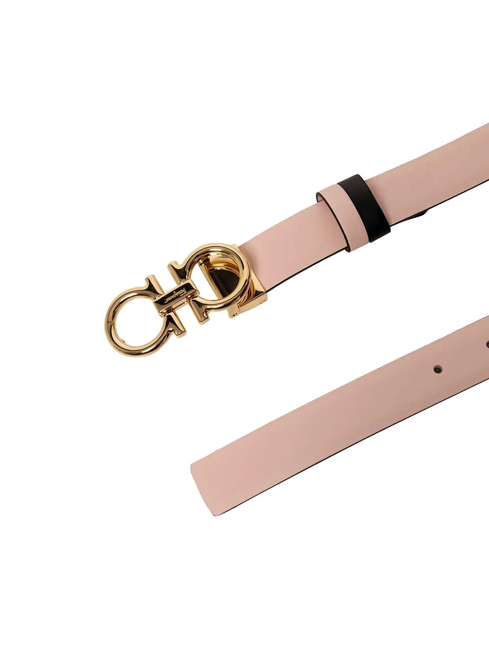 Salvatore Ferragamo Reversible Logo Plaque Buckle Belt