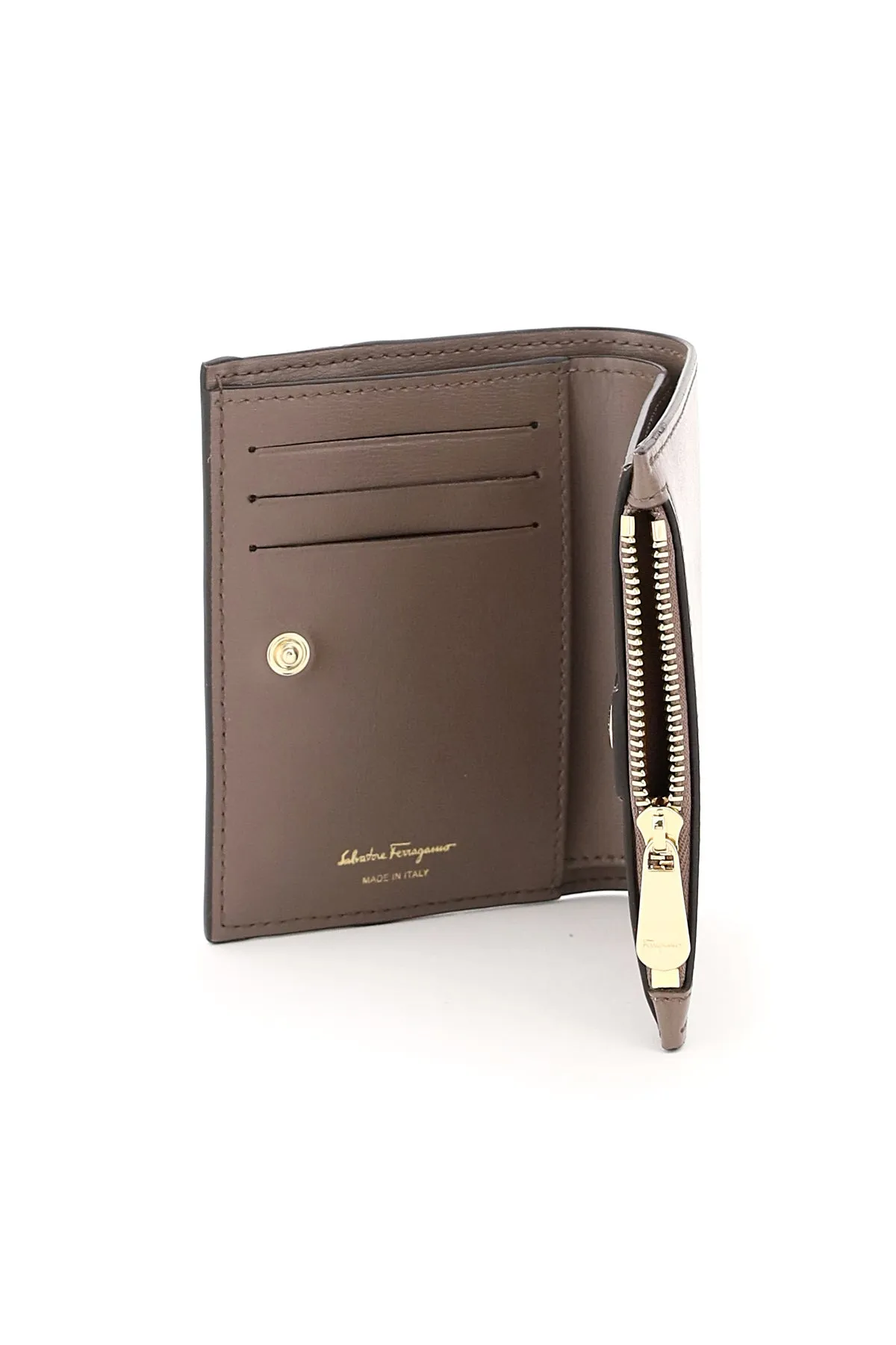 Salvatore Ferragamo Vara Bow Compact Wallet