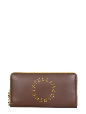 Stella McCartney Logo Continental Wallet