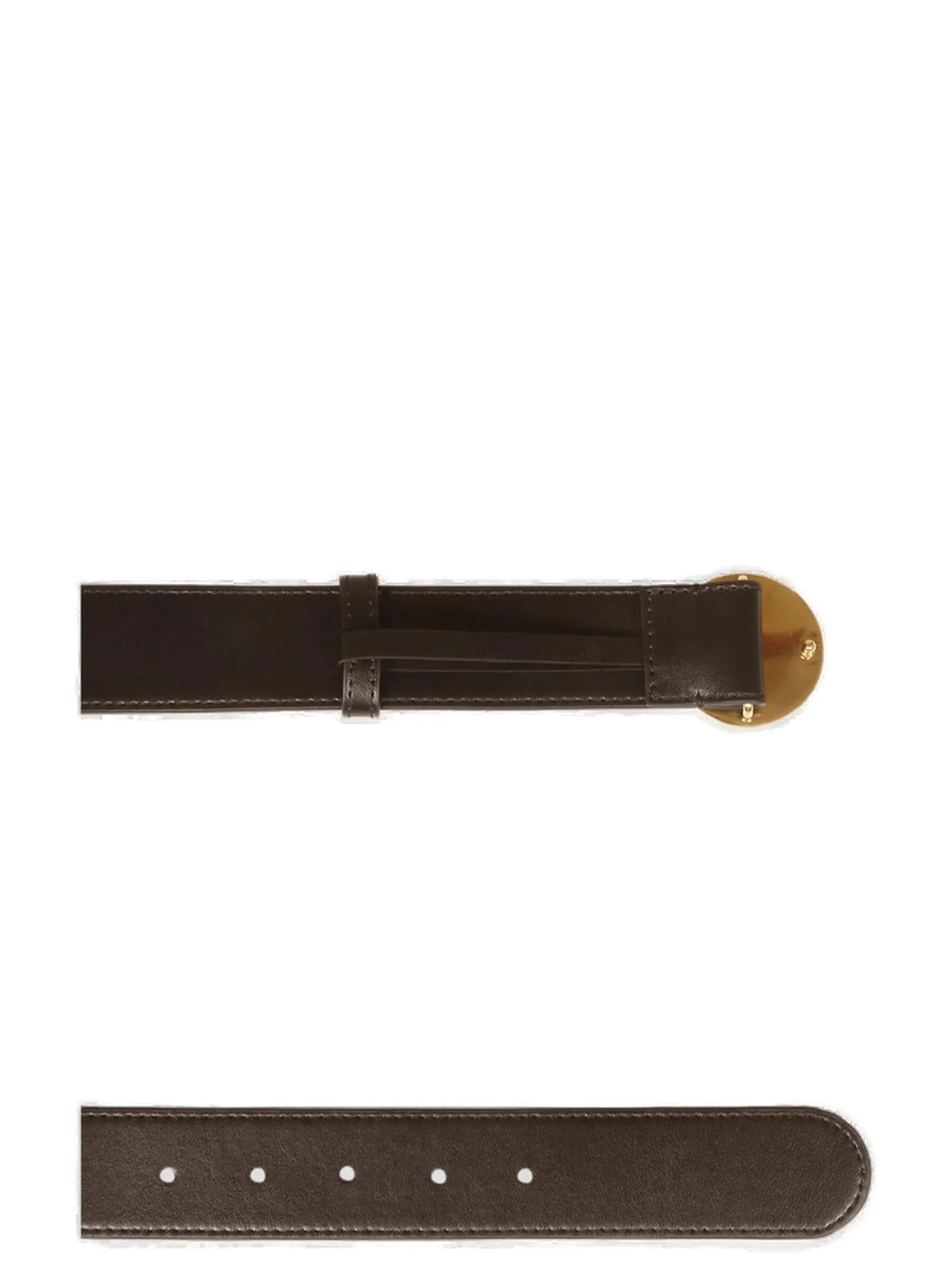 Stella McCartney Logo Plaque Buckle Belt