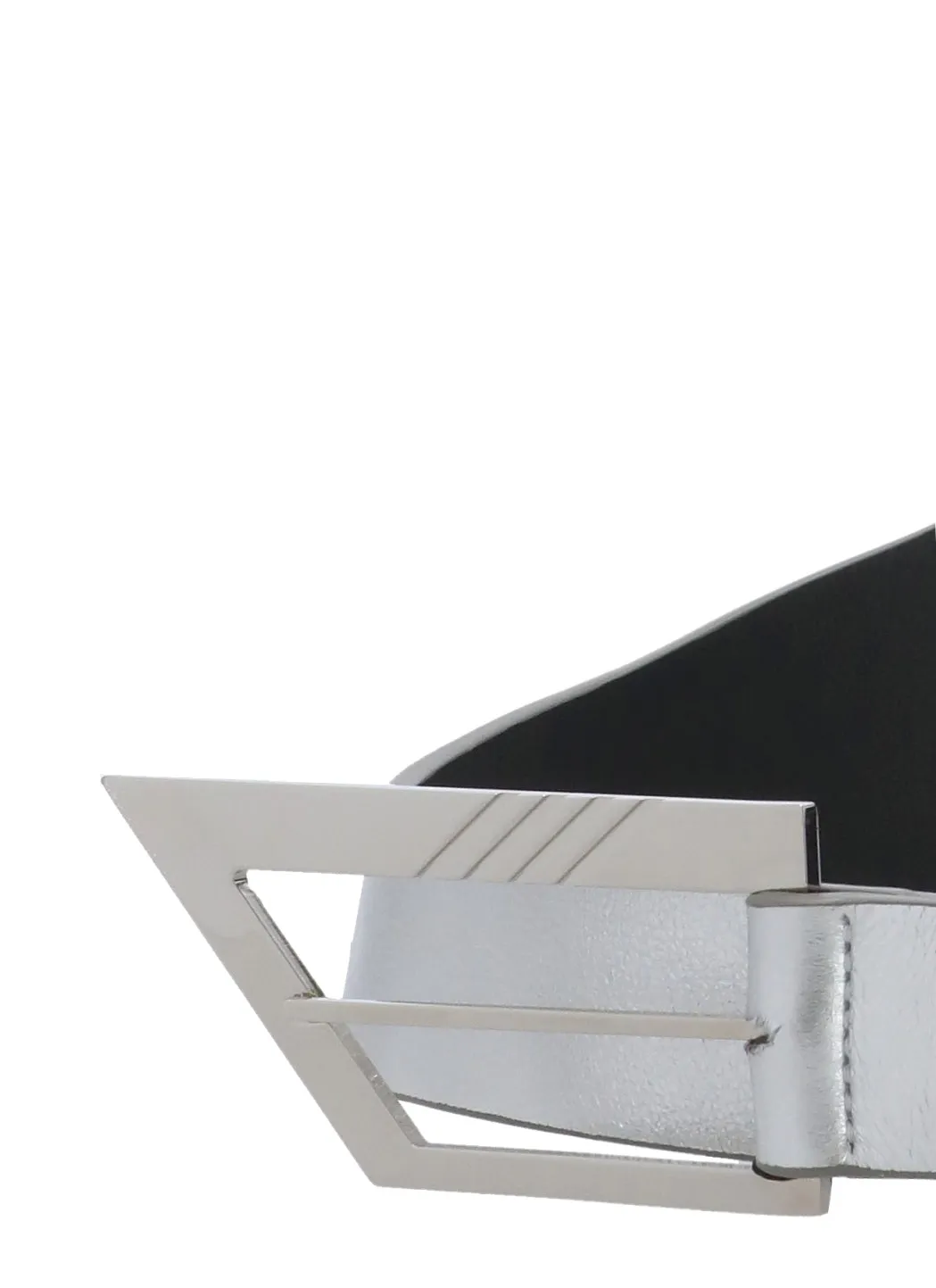 The Attico Asymmetric Buckle Belt