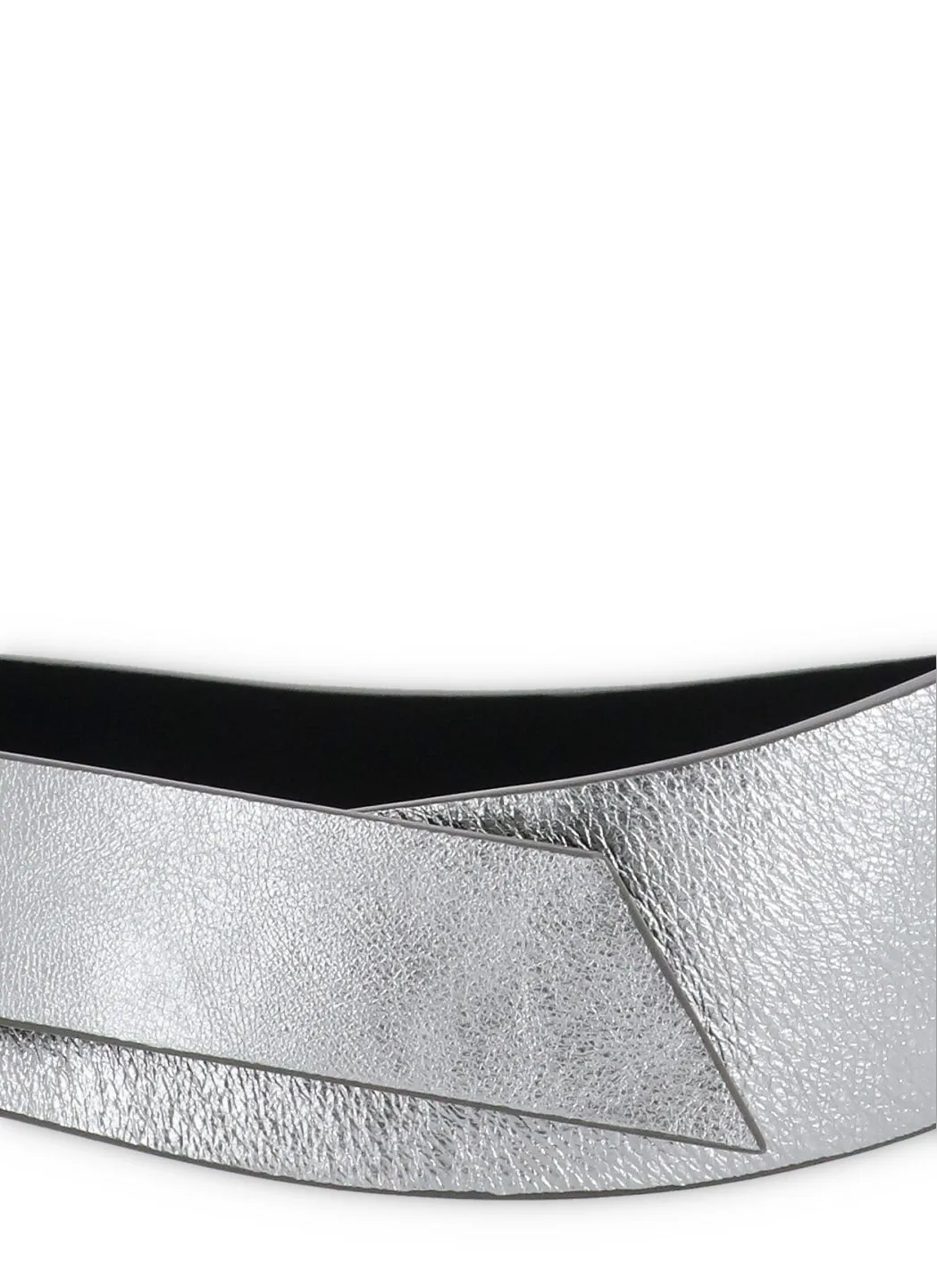 The Attico Asymmetric Buckle Belt