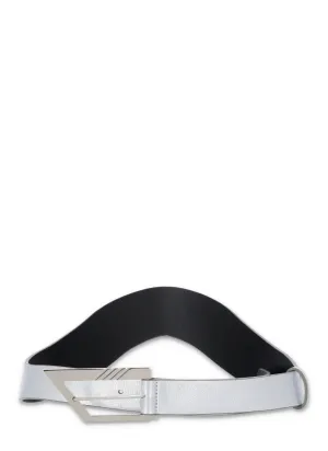 The Attico Asymmetric Buckle Belt