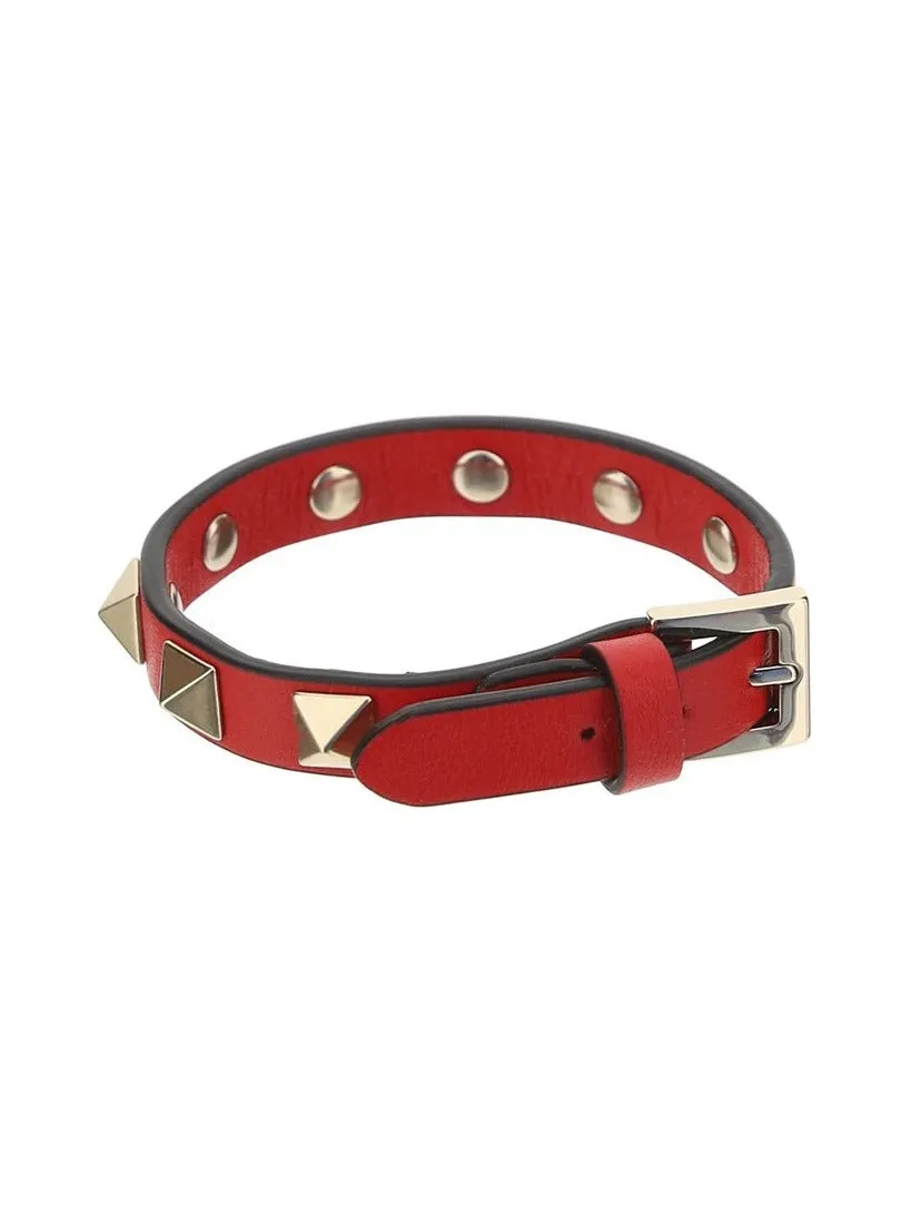 Valentino Garavani Rockstud Buckled Bracelet