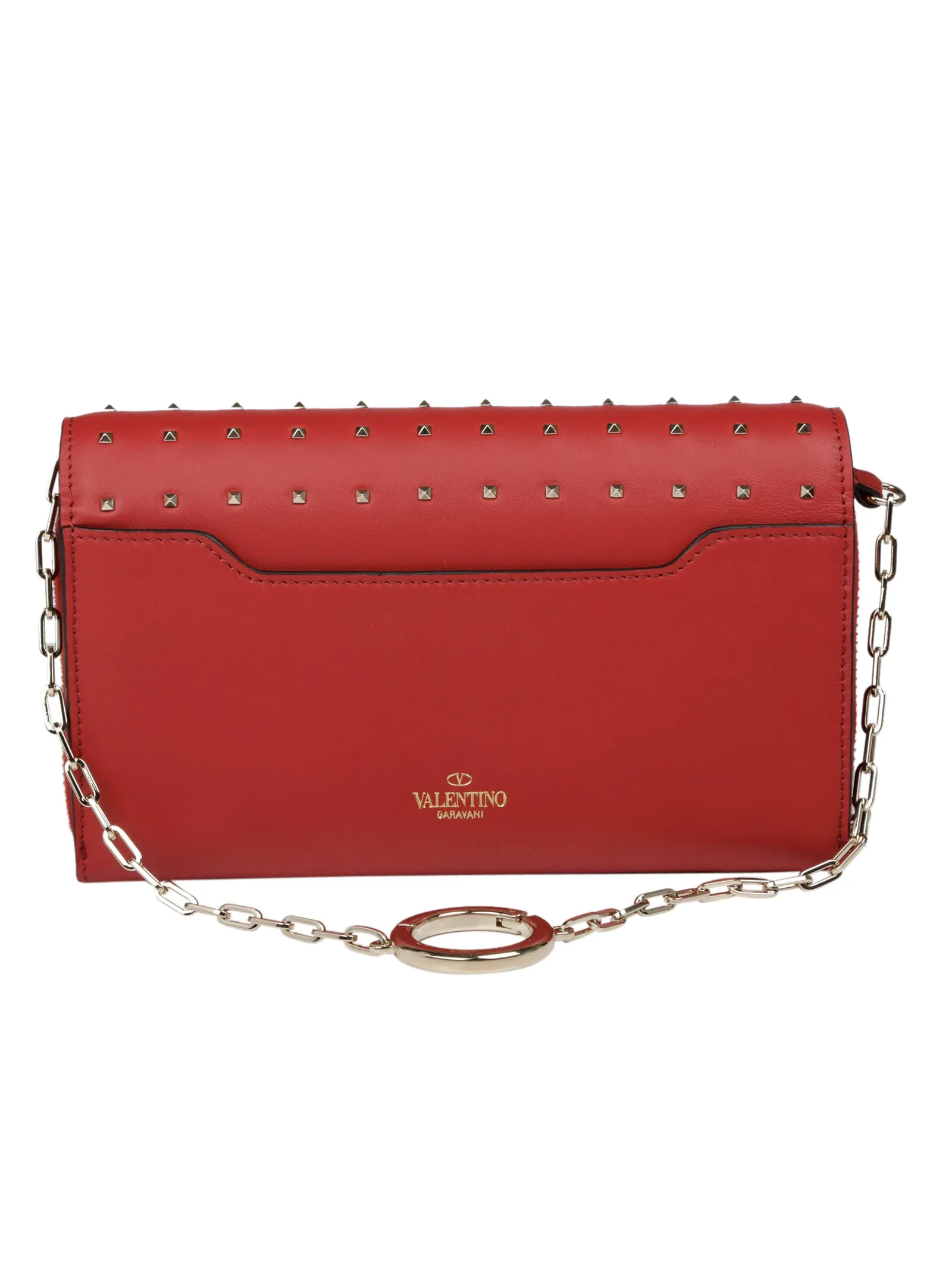 Valentino Garavani Rockstud Chain Wallet