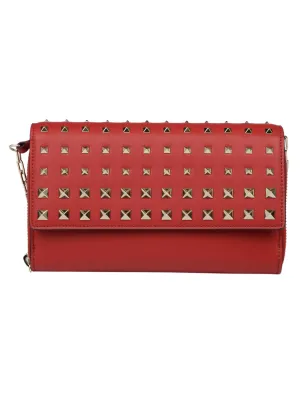 Valentino Garavani Rockstud Chain Wallet