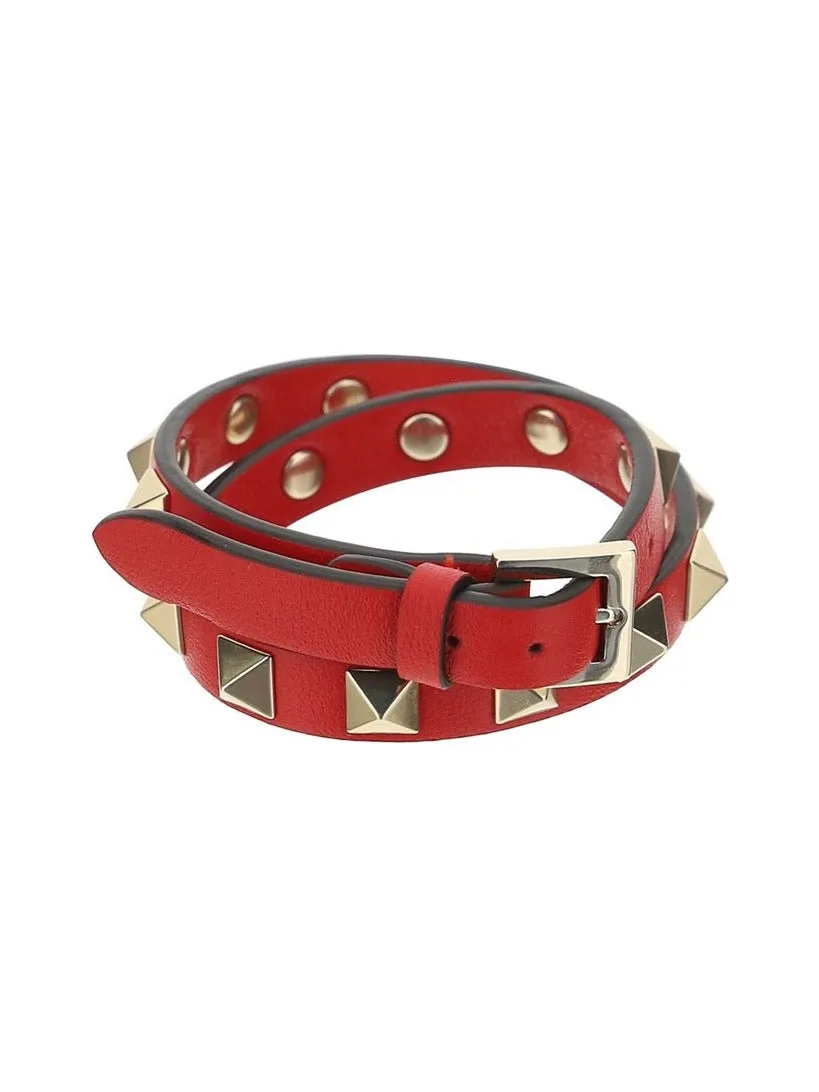 Valentino Garavani Rockstud Double Twist Bracelet
