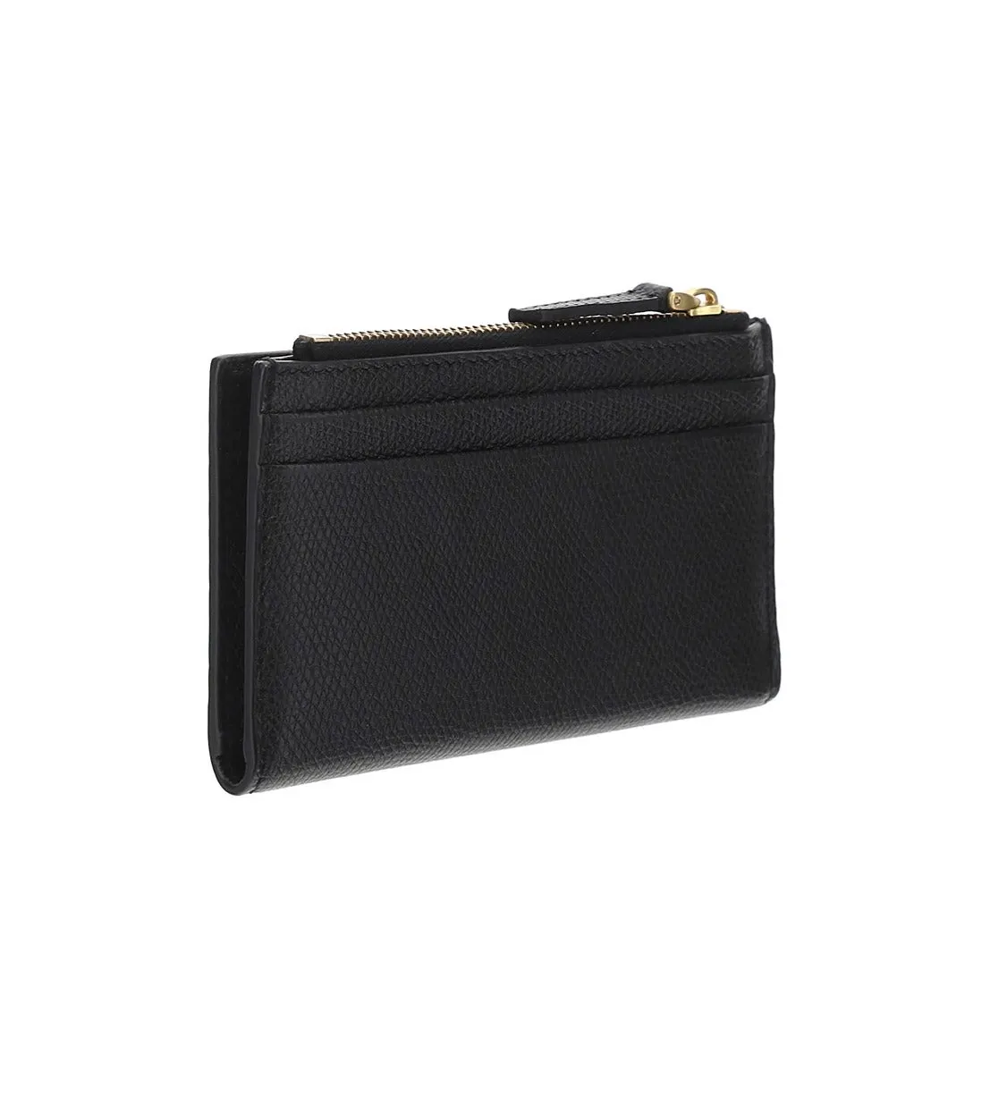 Valentino VLogo Plaque Zipped Wallet