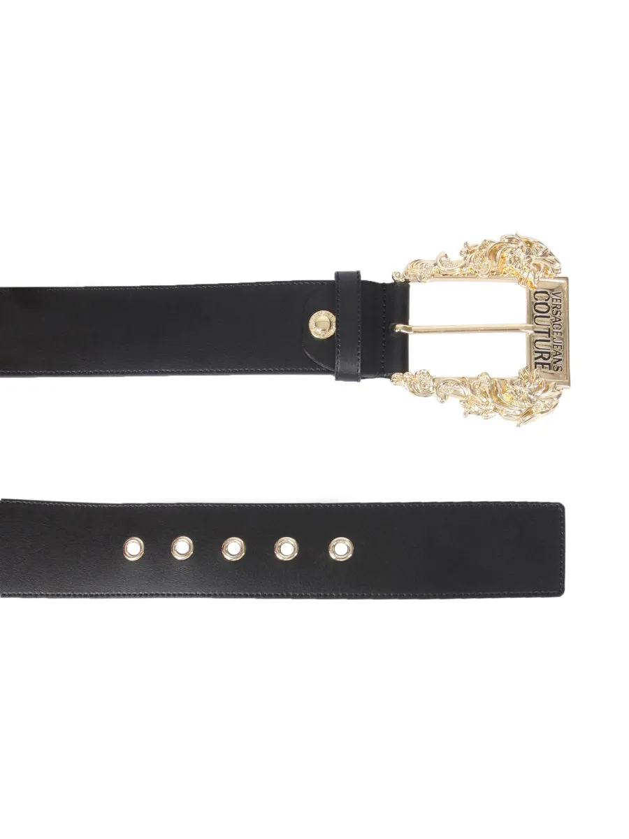 Versace Jeans Couture Baroque Buckle Belt