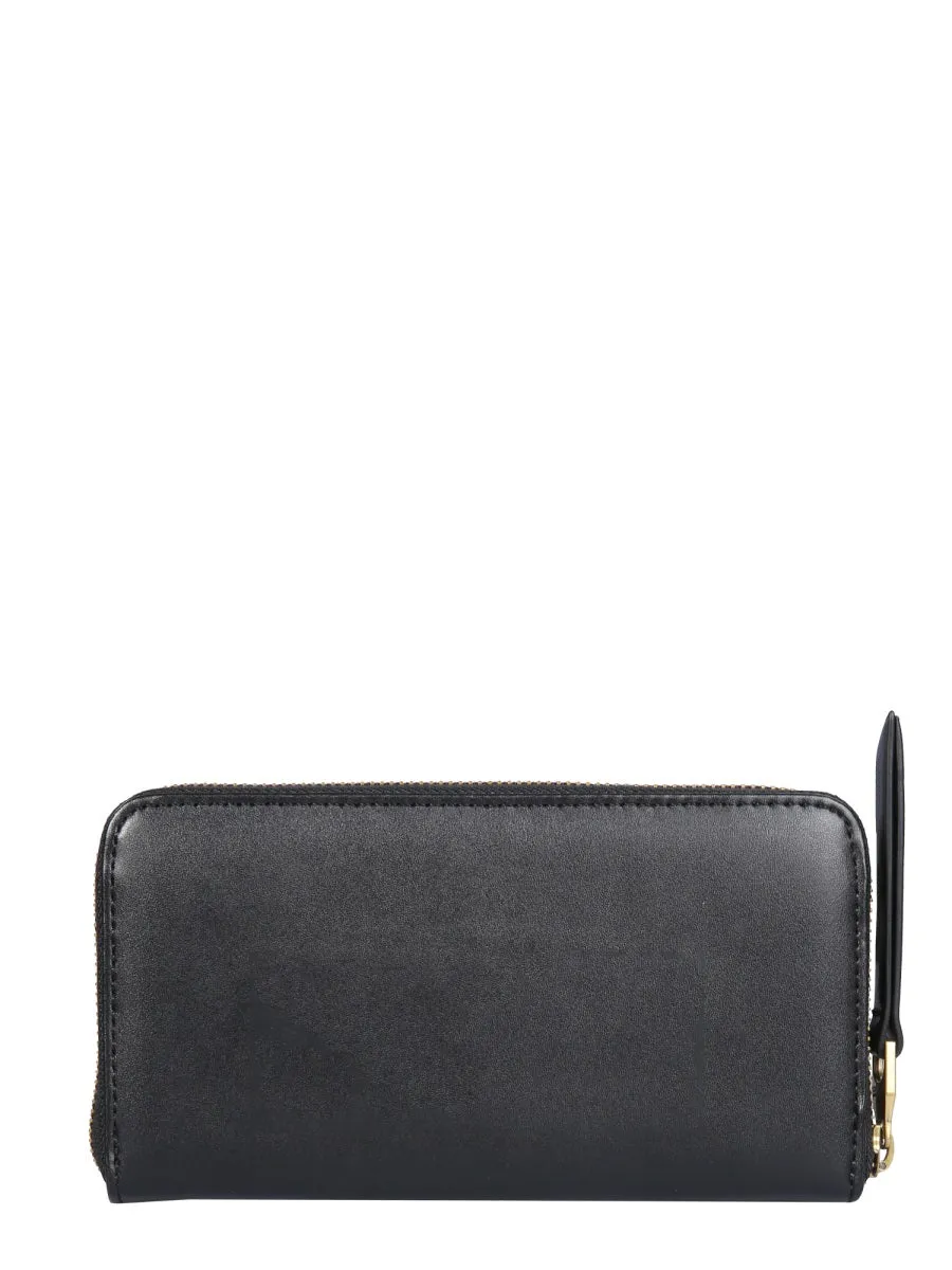 Versace Jeans Couture Logo Plaque Zipped Wallet