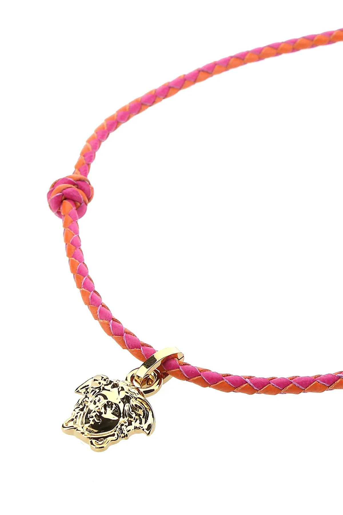 Versace Medusa Head Knot Detailed Necklace