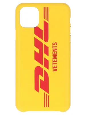 Vetements DHL Logo Printed iPhone 11 Pro Max Case